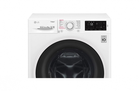 لباسشویی 8 کیلویی ال جی مدل WJ6140WTP - تصویر 2