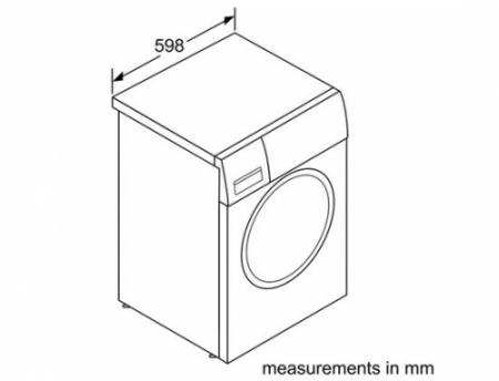 ماشین لباسشویی بوش 9 کیلویی سری 8 مدل WAW32560GC - تصویر 2