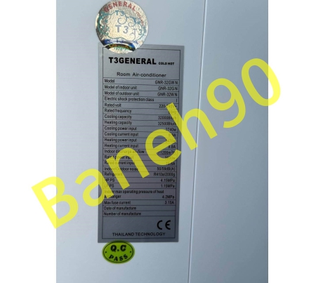 کولر گازی 32000 جنرال T3 لبخندی مدل GNR-32GW N - تصویر 13