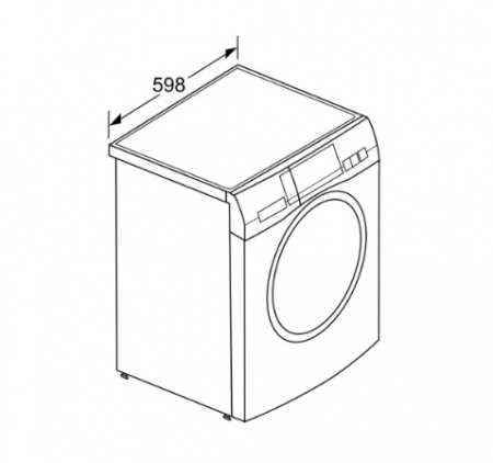 ماشین لباسشویی 9 کیلو بوش مدل WAYH2891 - تصویر 4