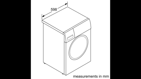 ماشین لباسشویی 9 کیلو بوش مدل WAT24462GC | 24462 - تصویر 7