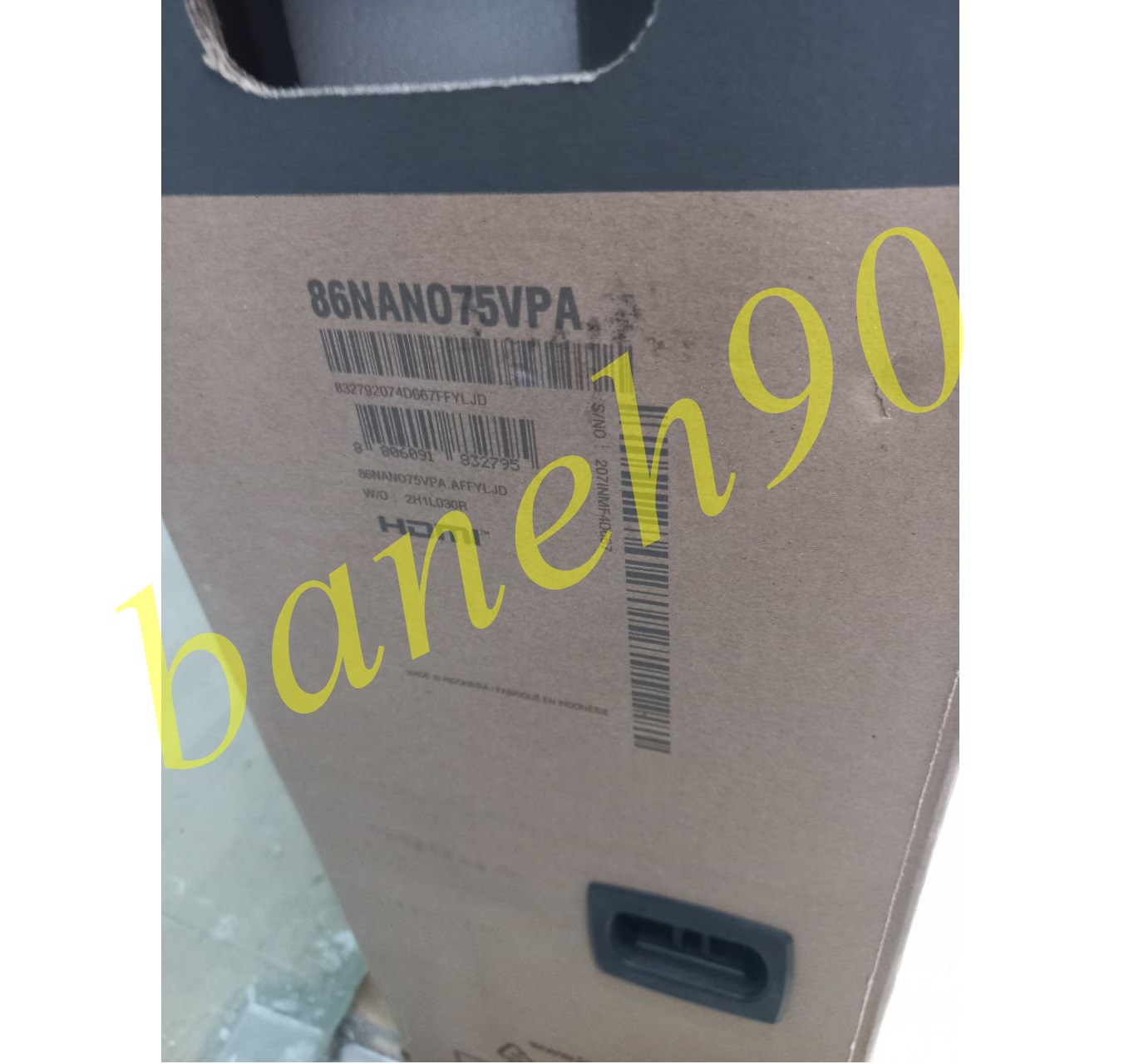 تلویزیون 86 اینچ 4K نانوسل ال جی مدل 86NANO75VPA | NANO75 - تصویر 8