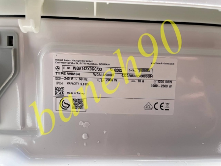 ماشین لباسشویی 9 کیلو بوش مدل WGA142X0GC - تصویر 11