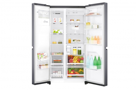 یخچال L267 | یخچال فریزر ساید بای ساید ال جی مدل GCL-267PXL - تصویر 2