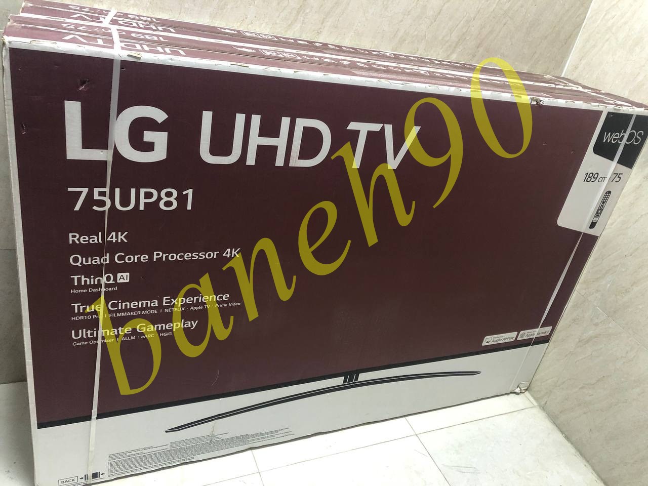 تلویزیون 75 اینچ 4K ال جی مدل 75UP81003LR | UP8100 - تصویر 11