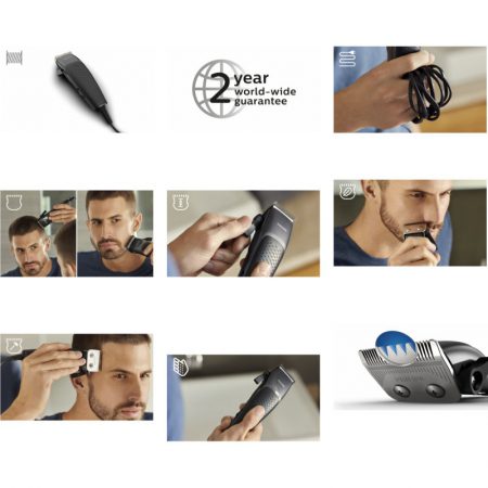 ماشین اصلاح سرو صورت فیلیپس مدل HC3100 - تصویر 14