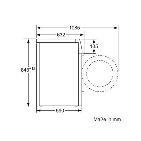 لباسشویی 10 کیلو بوش مدل WGG256M90 - تصویر 4