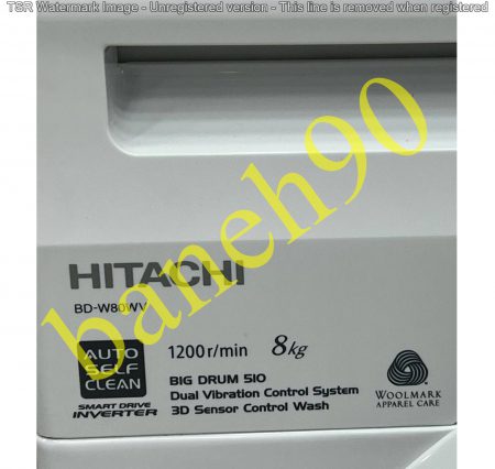ماشین لباسشویی 7.5 کیلو هیتاچی مدل BD-W75AAE - تصویر 7
