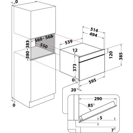 مایکروویو ویرپول مدل Amw730/ix - تصویر 2