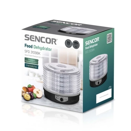 میوه خشک کن سنکور مدل SFD 3109BK - تصویر 3