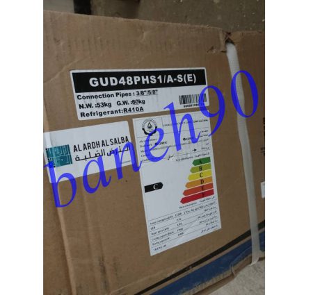 داکت اسپلیت 48000 گری اینورتردار مدل GUTD48W1 | GUD48PHS1 - تصویر 4