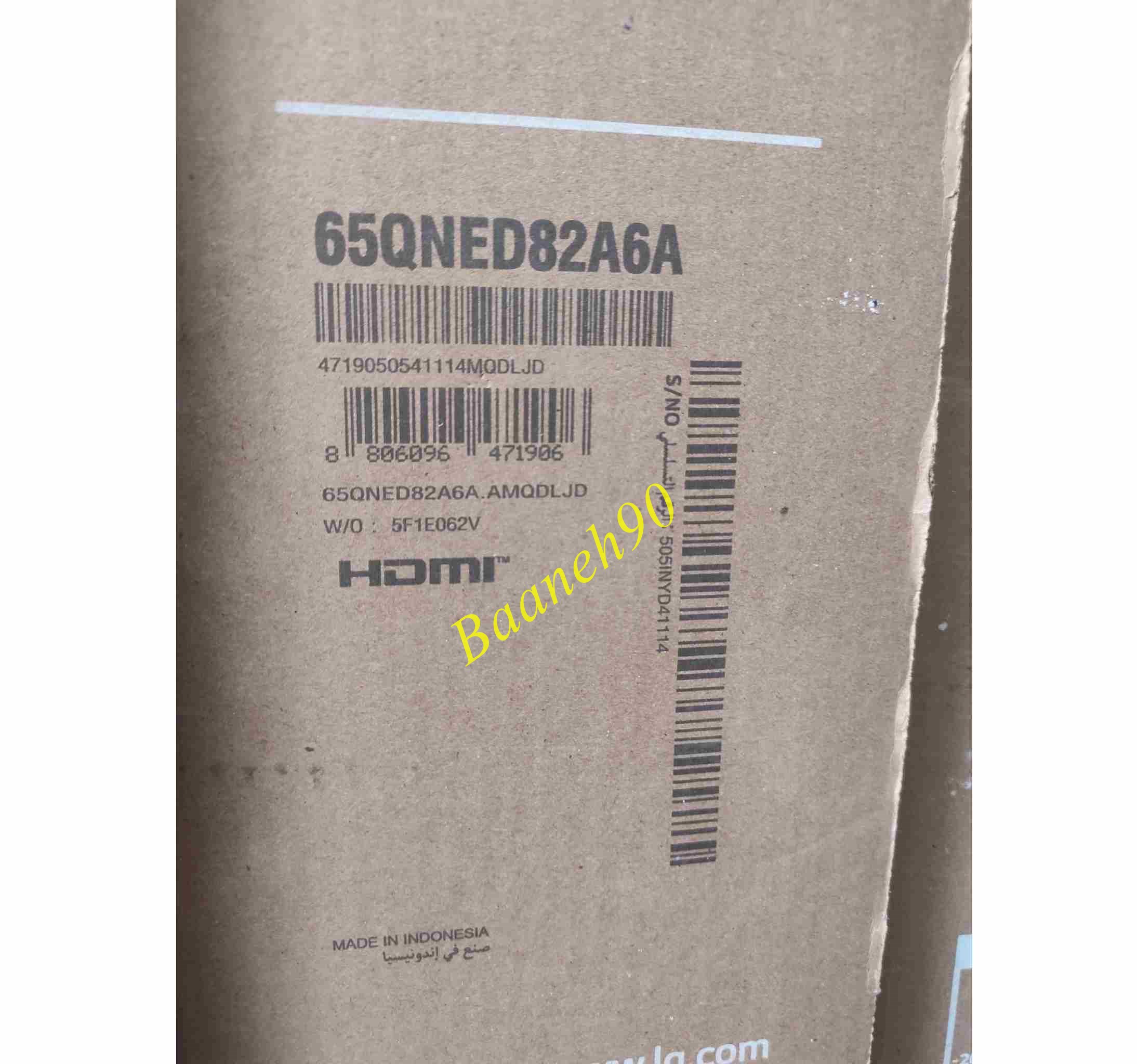 تلویزیون ال جی 65QNED82A سایز 65 اینچ 2025 - تصویر 6