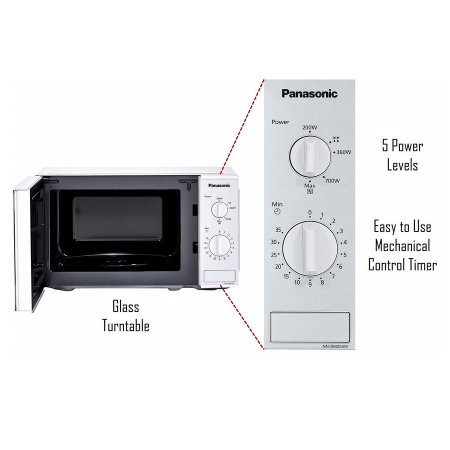 مایکروویو 20 لیتر پاناسونیک NN-SM255W - تصویر 5