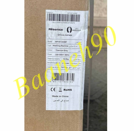 ماشین لباسشویی WF3S1243BT هایسنس 12 کیلو - تصویر 8