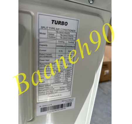 کولر گازی 24000 توربو TB-24HO1RAFB - تصویر 3