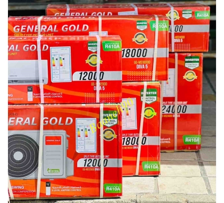 کولرگازی 12000 جنرال گلد اینورتر سری دیوا GG-MS12000 DIVA5 - تصویر 2