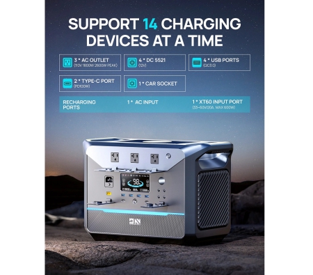 پاور استیشن DaranEner مدل NEO1500 Pro - تصویر 3
