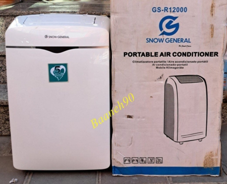 کولر گازی پرتابل 12000 اسنو جنرال مدل GS-R12000 - تصویر 2