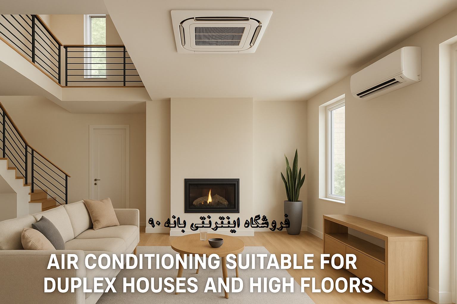 کولرگازی مناسب خانه‌های دوبلکس