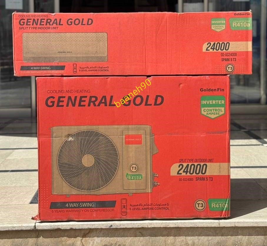 کولر گازی 24000 اینورتر جنرال گلد مدل GG-AS24000 SPARK 5 - تصویر 4