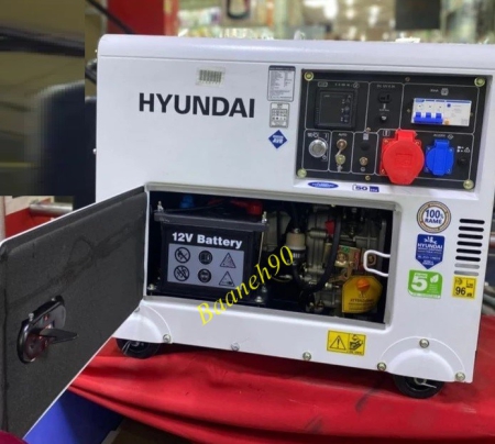 موتور برق گازوییلی هیوندای مدل DHY8000SE-3 توان 5 کیلو وات - تصویر 3
