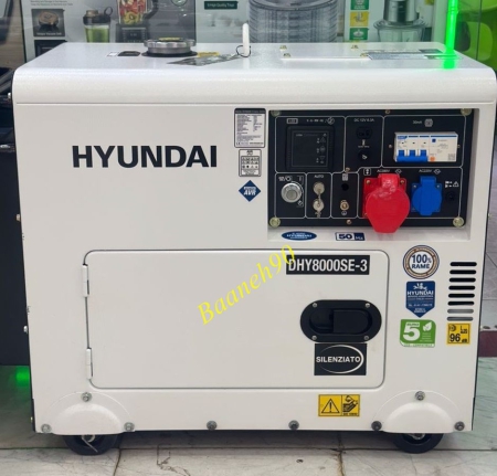 موتور برق گازوییلی هیوندای مدل DHY8000SE-3 توان 5 کیلو وات - تصویر 6