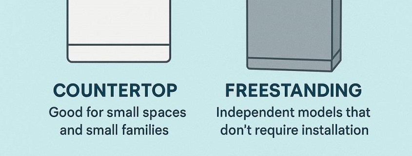 انواع ماشین ظرفشویی