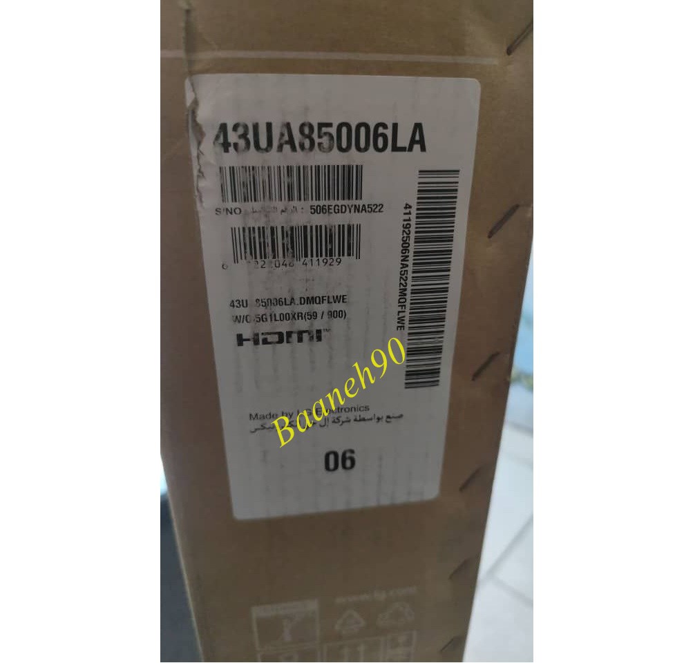 تلویزیون ال جی 43UA8500 سایز 43 اینچ 2025 - تصویر 5