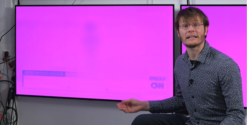 تلویزیون Mini-LED سوختگی پیکسل دارد